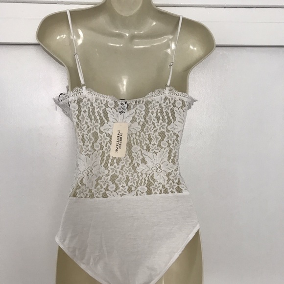 New Ivory white lace body suit - Picture 3 of 4